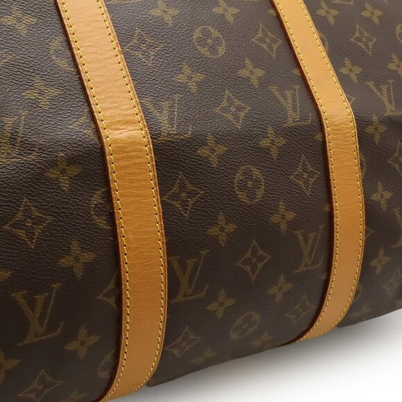 LOUIS VUITTON Brown Monogram Keepall 50 Boston Bag - Picture 9 of 9